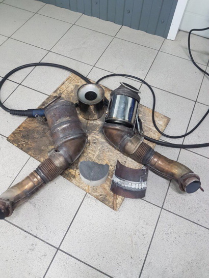 Сварка катализаторов БМВ