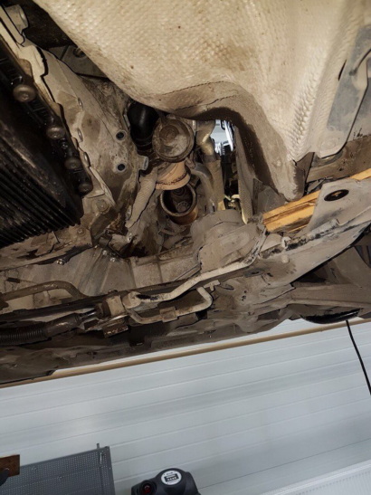 Снятый катализатор БМВ