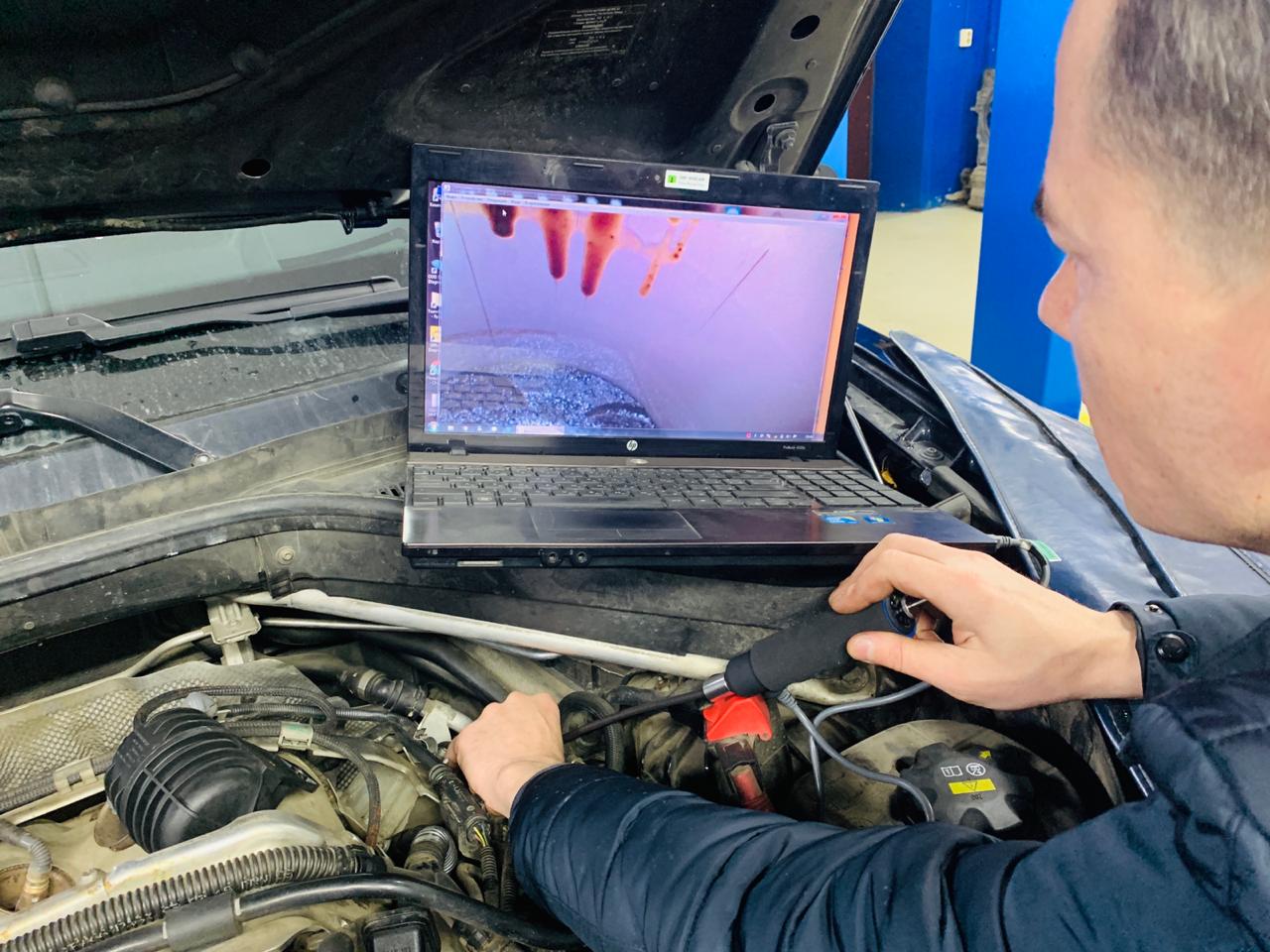 Диагностика двигателя БМВ