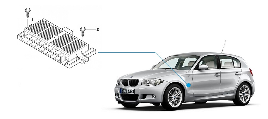 Ремонт блока ФРМ БМВ E87