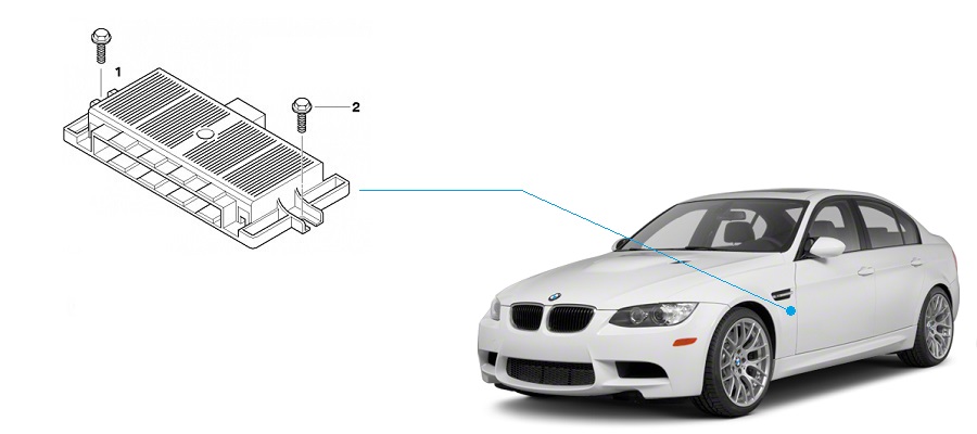 Ремонт блока ФРМ БМВ E90