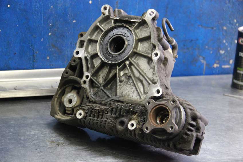 Замена масла в раздатке