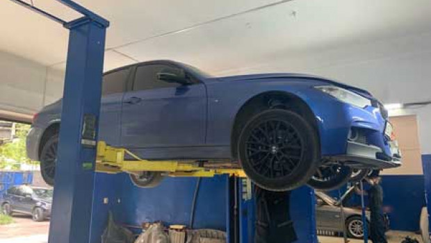 Заменили гофру в выпускной системе