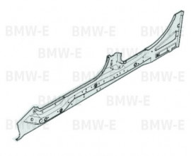 Порог левый БМВ Е39