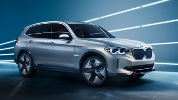 Свежий тизер БМВ iX3