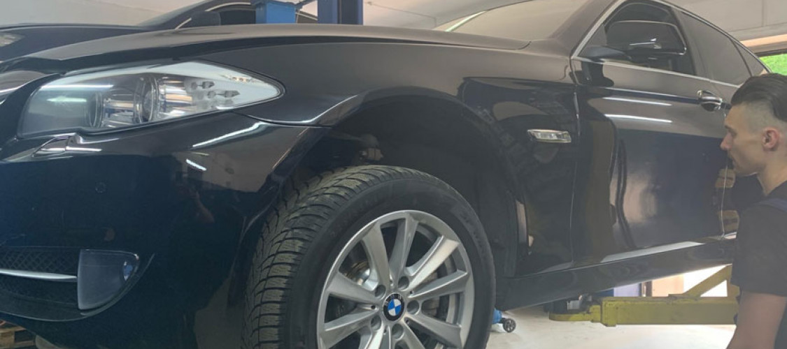 Поменяли пружины на F10