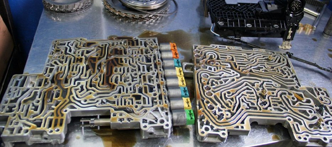 Промывка гидроблока АКПП БМВ 6HP26