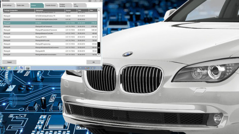 Диагностика БМВ Е38