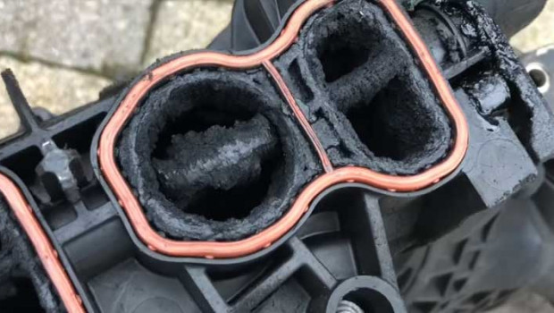 Чистка впускного коллектора БМВ