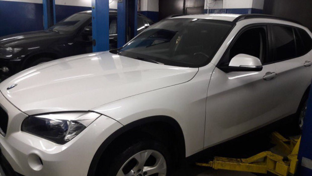 Отремонтировали рейку на  Х1 118i с EPS