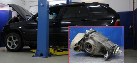 Ремонт редуктора БМВ Х5 Е53