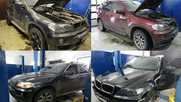 Галерея работ по ремонту БМВ Х5 Х6